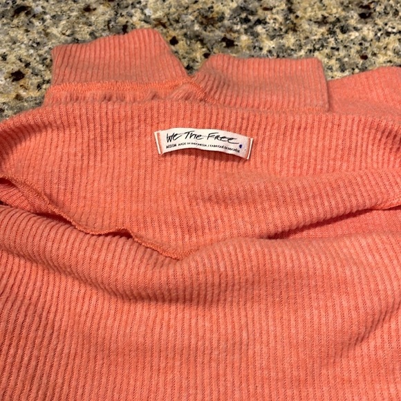 We The Free Orange Sweater - Picture 2 of 7